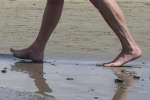 Walking on the Beach